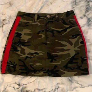 Forever 21 Camo Skirt